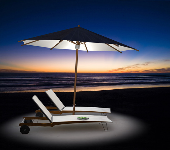 Solar Light Umbrella